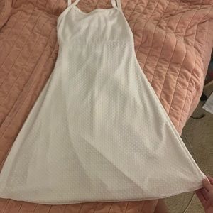 White sundress, size: s/m